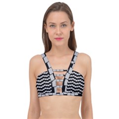 Illusion Blocks Cage Up Bikini Top by Sparkle