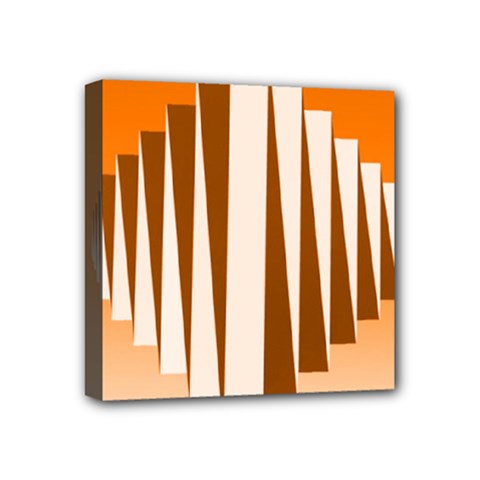 Lines Mini Canvas 4  X 4  (stretched) by Sparkle