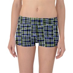Blocks Illusion Reversible Boyleg Bikini Bottoms by Sparkle