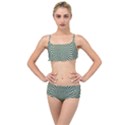 Illusion Waves Pattern Layered Top Bikini Set View1