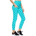 Illusion Waves Pattern Pocket Leggings  View4