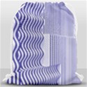 Illusion Waves Pattern Drawstring Bag (Large) View1