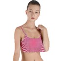 Illusion Floral Pattern Layered Top Bikini Top  View1