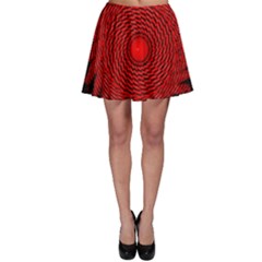 Illusion Waves Pattern Skater Skirt by Sparkle