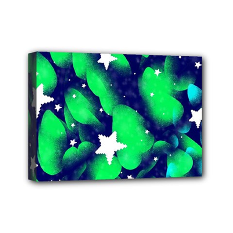 Space Odyssey  Mini Canvas 7  X 5  (stretched) by notyouraveragemonet