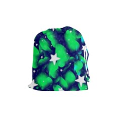 Space Odyssey  Drawstring Pouch (medium) by notyouraveragemonet