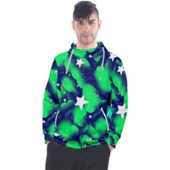 Space Odyssey  Men s Pullover Hoodie by notyouraveragemonet