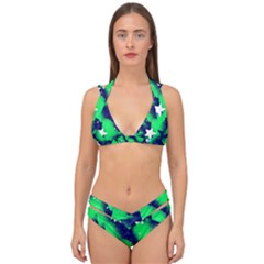 Space Odyssey  Double Strap Halter Bikini Set by notyouraveragemonet