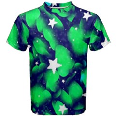 Space Odyssey  Men s Cotton Tee by notyouraveragemonet