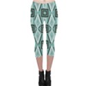 Abstract geometric design   geometric fantasy   Capri Leggings  View1