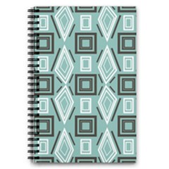 Abstract Geometric Design   Geometric Fantasy   5 5  X 8 5  Notebook by Eskimos
