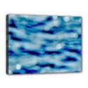 Blue Waves Abstract Series No5 Canvas 16  x 12  (Stretched) View1
