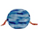 Blue Waves Abstract Series No5 Drawstring Bucket Bag View3