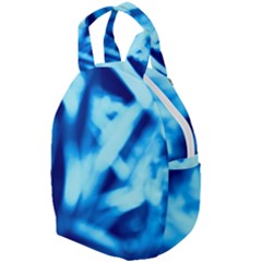 Blue Abstract 2 Travel Backpacks by DimitriosArt
