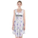 Flowers Pattern Racerback Midi Dress View1