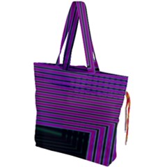 Gradient Drawstring Tote Bag by Sparkle