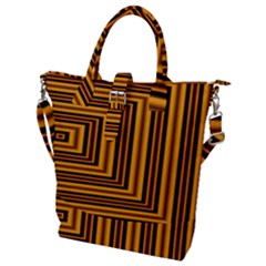 Gradient Buckle Top Tote Bag by Sparkle