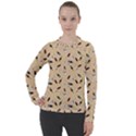Festive Champagne Women s Pique Long Sleeve Tee View1