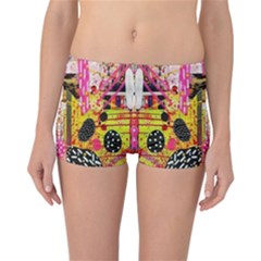 Digital Illusion Reversible Boyleg Bikini Bottoms by Sparkle