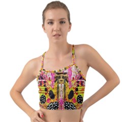 Digital Illusion Mini Tank Bikini Top by Sparkle