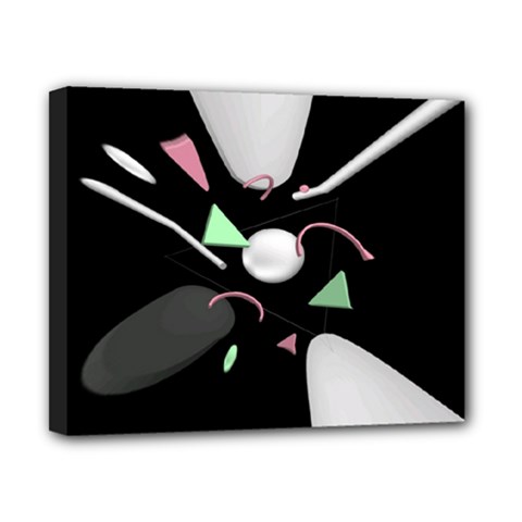 Digital Illusion Canvas 10  X 8  (stretched) by Sparkle