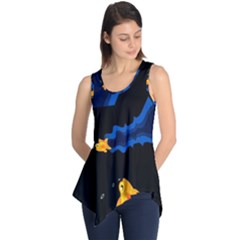 Digital Illusion Sleeveless Tunic by Sparkle
