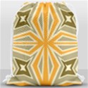 Abstract pattern geometric backgrounds   Drawstring Bag (Large) View1