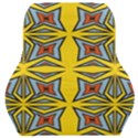 Abstract pattern geometric backgrounds   Car Seat Back Cushion  View1