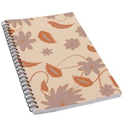 Folk Flowers Print Floral Pattern Ethnic Art 5 5  X 8 5  Notebook by Eskimos