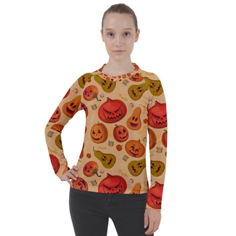 Pumpkin Muzzles Women s Pique Long Sleeve Tee by SychEva
