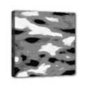 Black Waves Abstract Series No 1 Mini Canvas 6  x 6  (Stretched) View1