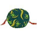 Folk flowers print Floral pattern Ethnic art Drawstring Bucket Bag View3