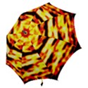 Red  Waves Abstract Series No19 Hook Handle Umbrellas (Small) View2