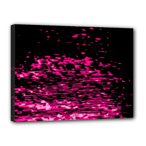 Rose Waves Flow Series 1 Canvas 16  X 12  (stretched) by DimitriosArt