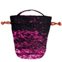 Rose Waves Flow Series 1 Drawstring Bucket Bag View1