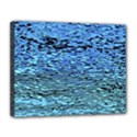 Blue Waves Flow Series 2 Canvas 14  x 11  (Stretched) View1