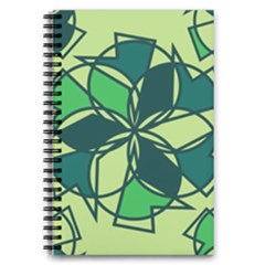 Abstract Pattern Geometric Backgrounds   5 5  X 8 5  Notebook by Eskimos