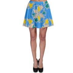 Abstract Pattern Geometric Backgrounds   Skater Skirt by Eskimos