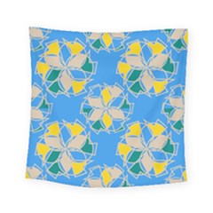 Abstract Pattern Geometric Backgrounds   Square Tapestry (small) by Eskimos