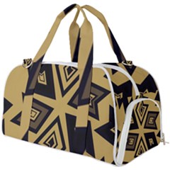 Abstract Pattern Geometric Backgrounds   Burner Gym Duffel Bag by Eskimos