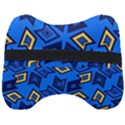 Abstract pattern geometric backgrounds   Head Support Cushion View2