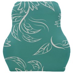 Folk Flowers Print Floral Pattern Ethnic Art Car Seat Velour Cushion  by Eskimos