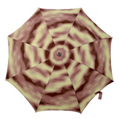 Pink  Waves Flow Series 8 Hook Handle Umbrellas (small) by DimitriosArt