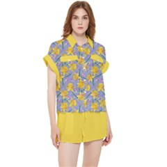 Spring Daffodils Chiffon Lounge Set by VeataAtticus