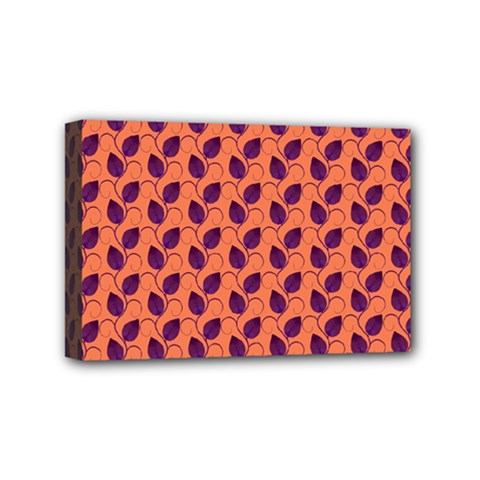 Leafs Mini Canvas 6  X 4  (stretched) by Sparkle