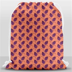 Leafs Drawstring Bag (large) by Sparkle