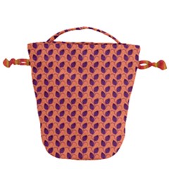 Leafs Drawstring Bucket Bag by Sparkle