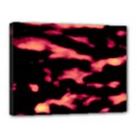 Red Waves Flow Series 5 Canvas 16  x 12  (Stretched) View1
