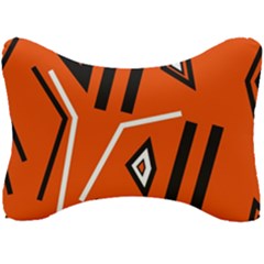 Abstract Pattern Geometric Backgrounds   Seat Head Rest Cushion by Eskimos