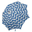 Abstract Waves Hook Handle Umbrellas (Large) View2